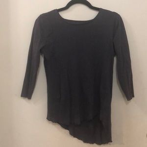 Long sleeve tissue tee